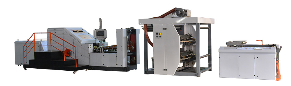 Optional inline print press can be added to achieve printing function