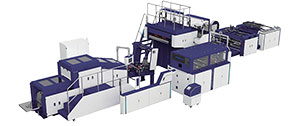 Automatic Paper Bag Making Machine with Flap and Twisted/ Flat Handles